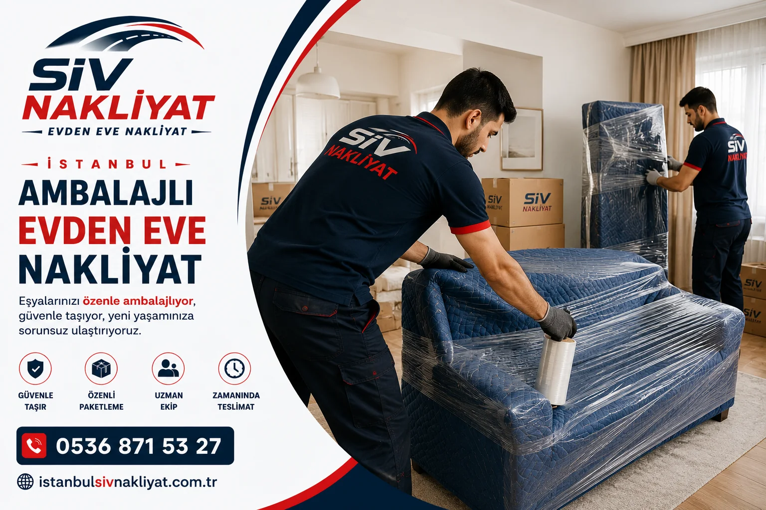 İstanbul Evden Eve Nakliyat - Siv Nakliyat