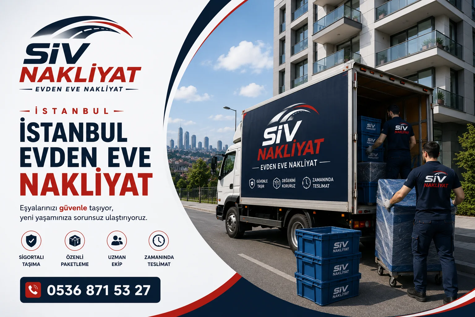 İstanbul Evden Eve Nakliyat - Siv Nakliyat