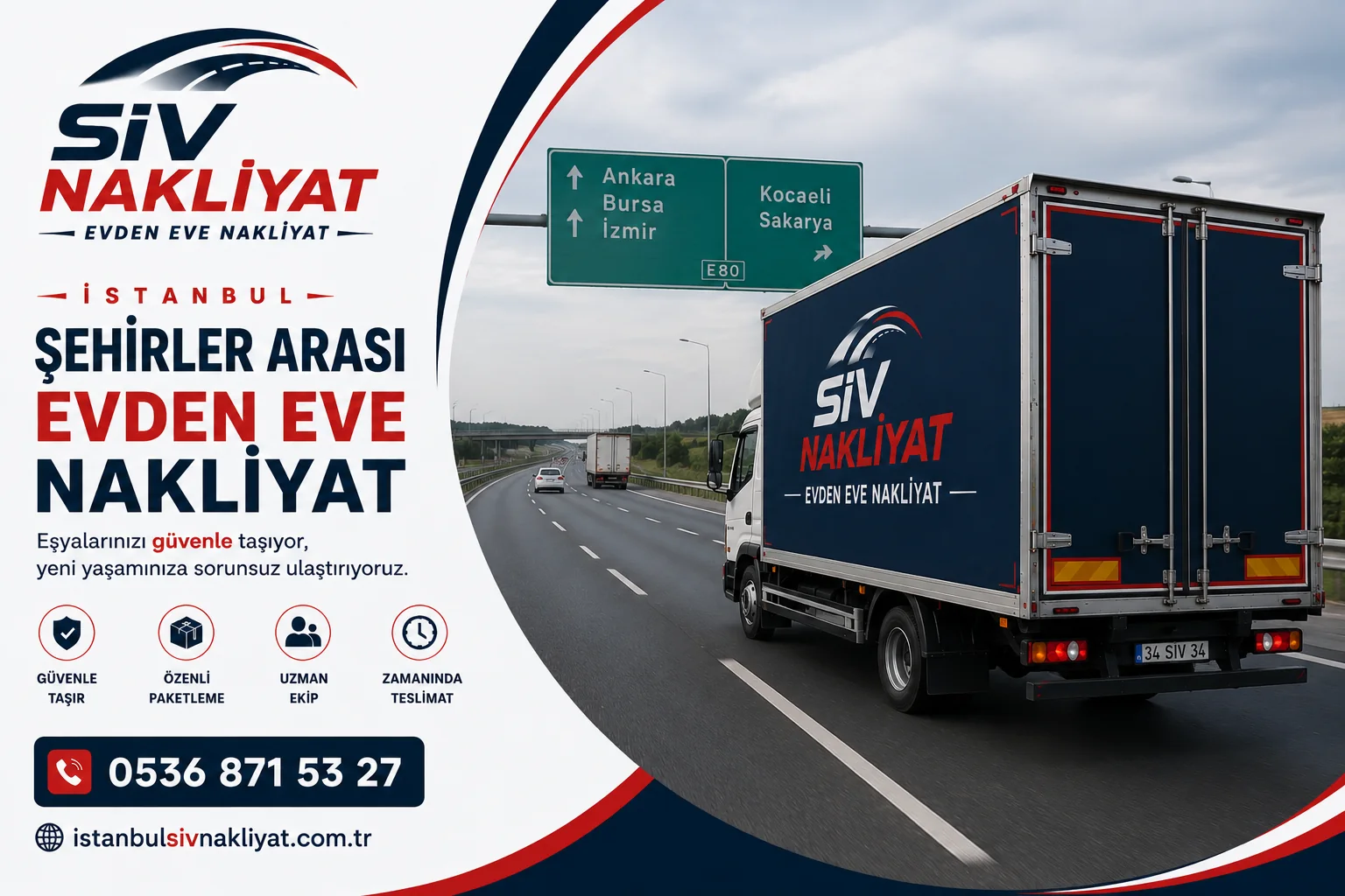 İstanbul Evden Eve Nakliyat - Siv Nakliyat