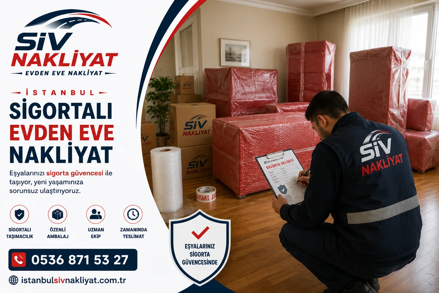 İstanbul Evden Eve Nakliyat - Siv Nakliyat