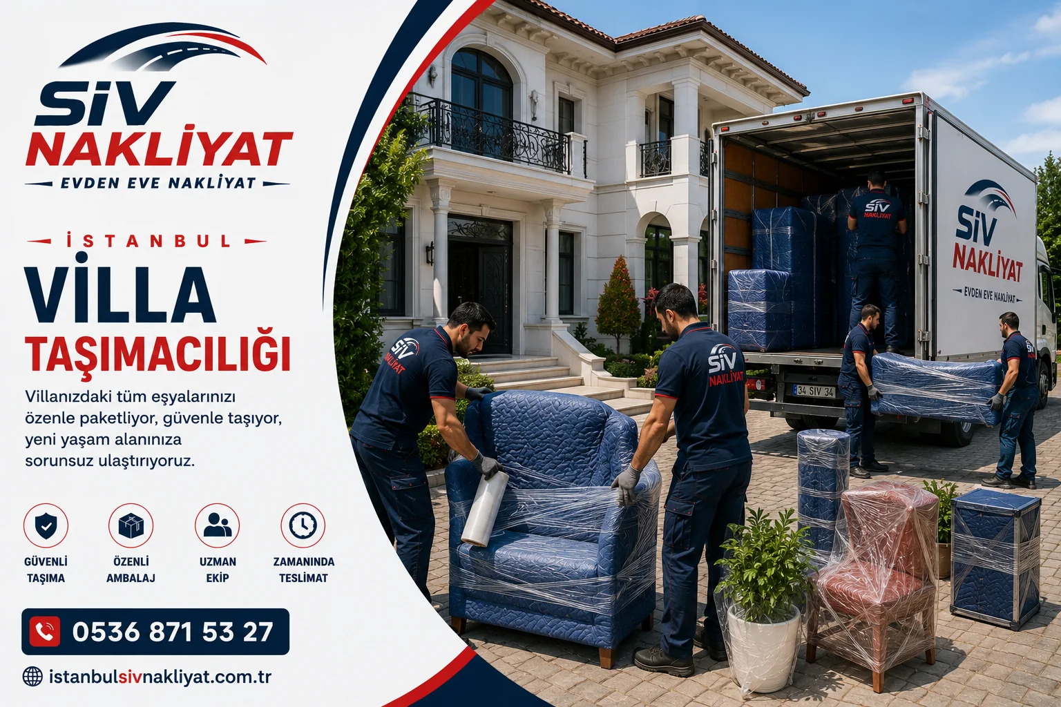 İstanbul Evden Eve Nakliyat - Siv Nakliyat